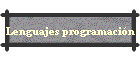 Lenguajes programaci�n