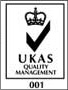 Logotipo de  UKAS quality management